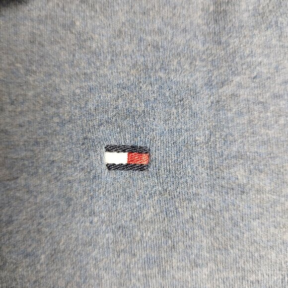 Tommy Hilfiger Men's Regular Fit Polo - Size L - Blue, Classic Fit, Cotton Blend - Picture 4 of 8